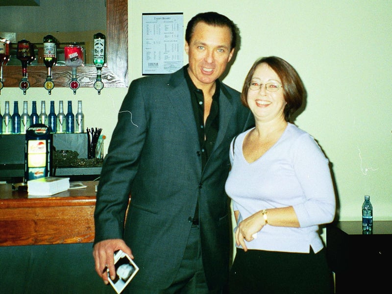 Martin Kemp at Peterborough's Liquid nightclub in 2001