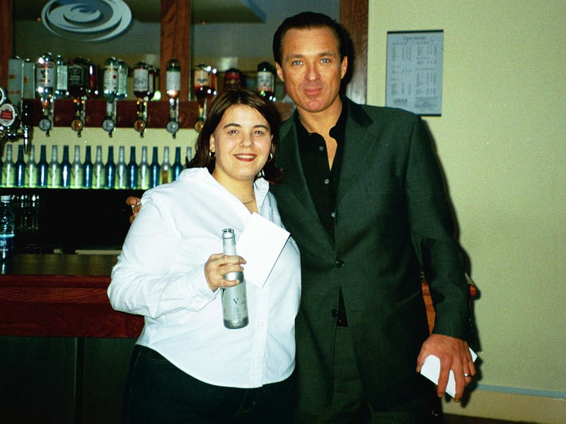 Martin Kemp at Peterborough's Liquid nightclub in 2001