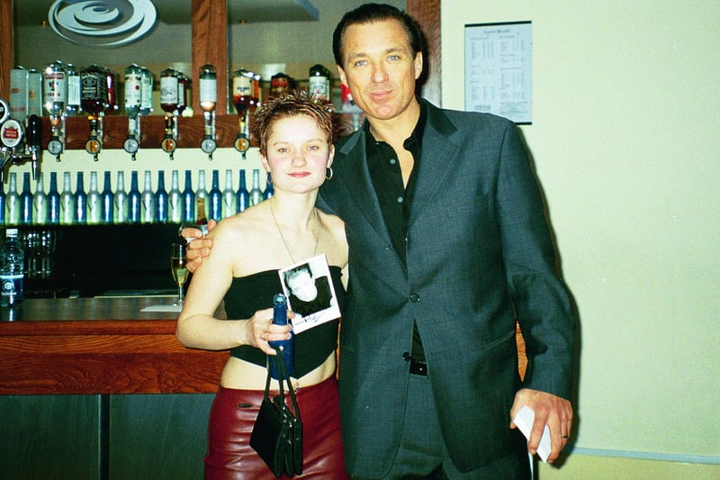 Martin Kemp at Peterborough's Liquid nightclub in 2001
