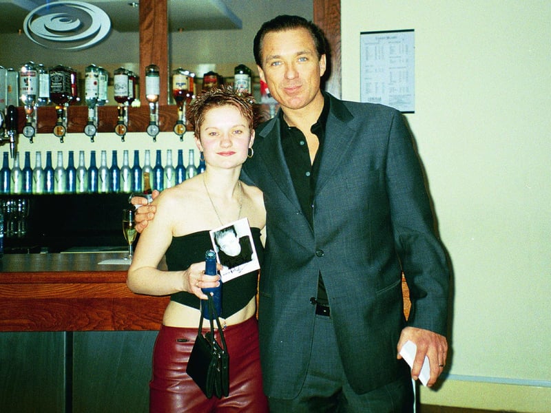 Martin Kemp at Peterborough's Liquid nightclub in 2001