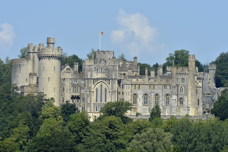 The skyline is dominated by the gothic Arundel Cathedral and majestic Arundel Castle, which is the seat of the Dukes of Norfolk, set in 40 acres of sweeping grounds and gardens. Picture: Jon Rigby