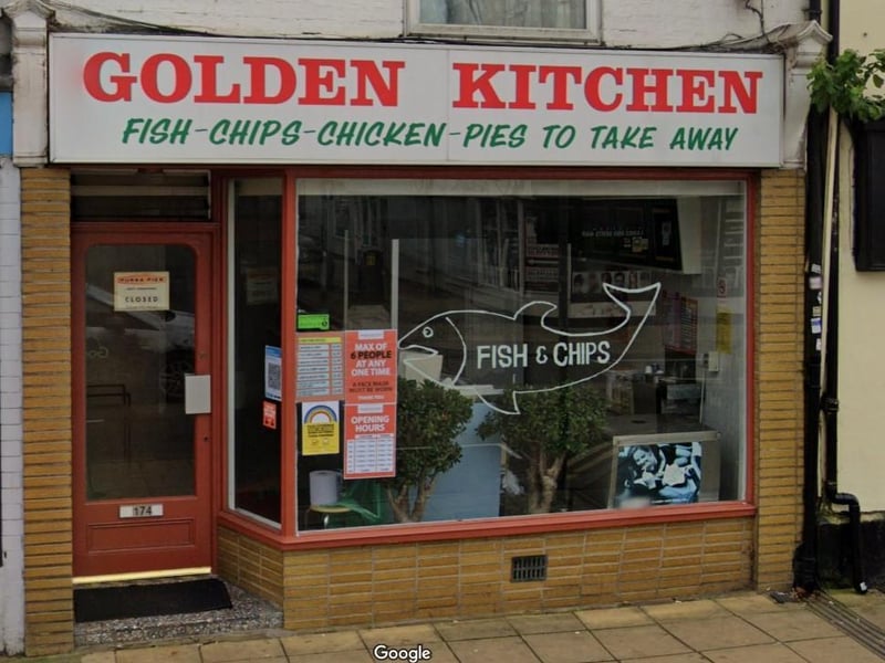 Golden Kitchen; Wellingborough Road, NN1 4DZ; inspected January 16, 2020