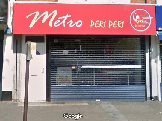 Metro Peri Peri; Kingsley Park Terrace, Kingsley, NN2 7HH; inspected January 21, 2020