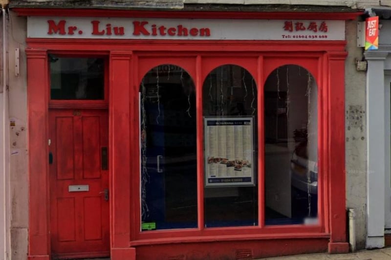 Mr Liu Kitchen; Bridge Street, NN1 1AP; inspected January 21, 2021