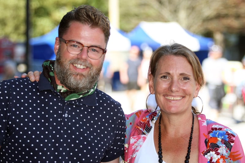 Shoreham Summer Festival. Organisers Ben Towers and Stephanie Young. Photo by Derek Martin Photography.