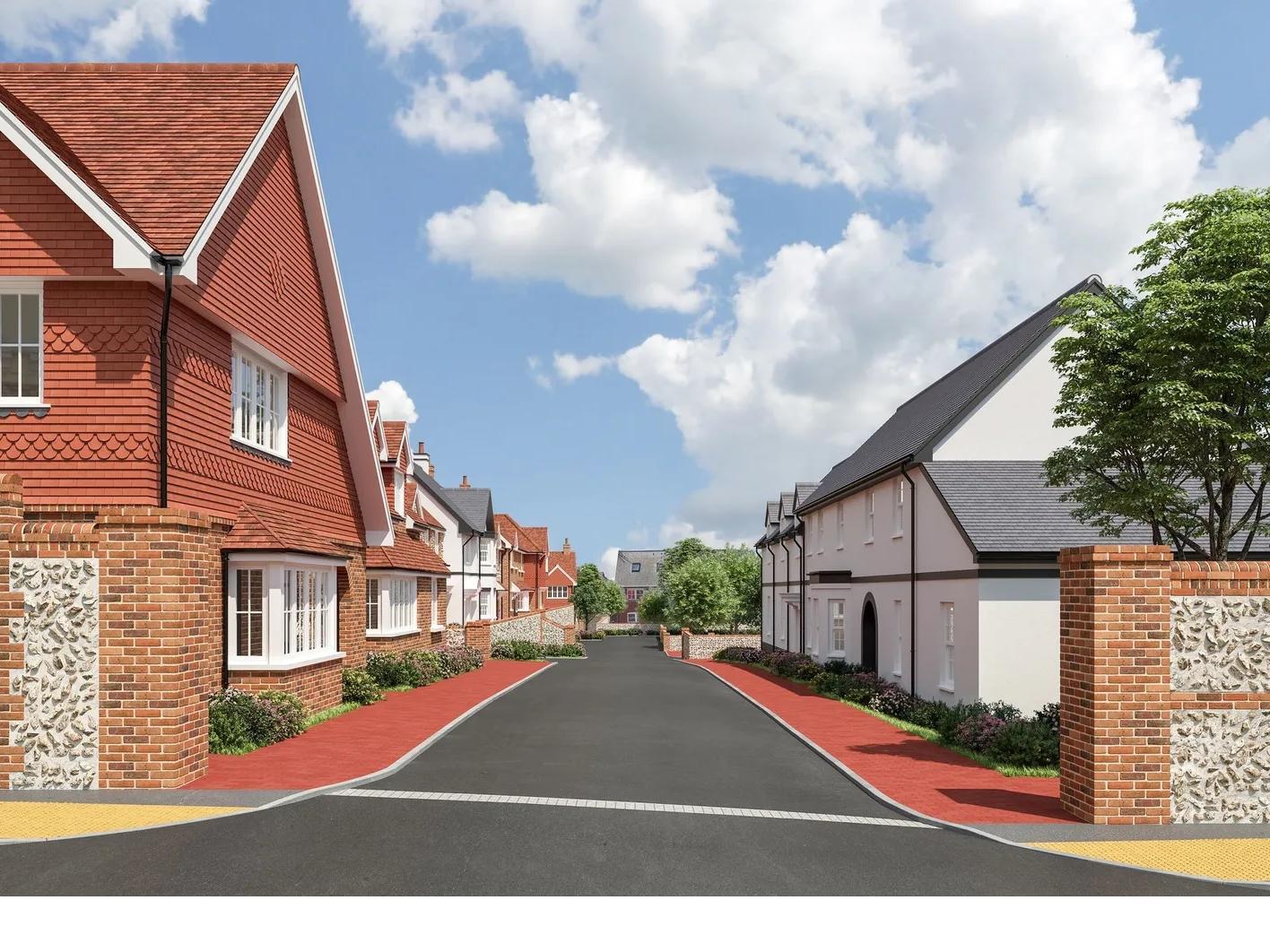 A one bedroom flat in High Street, Rottingdean is priced £395,000