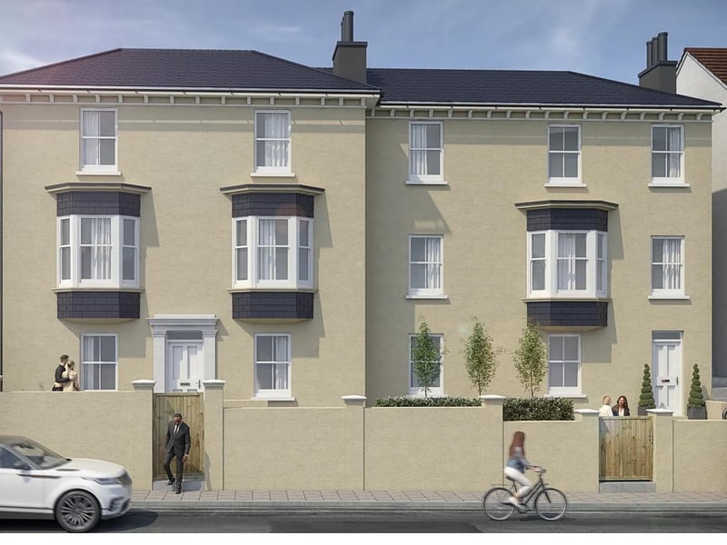 A two bed flat in Wakefield Road has a guide price of £410,000