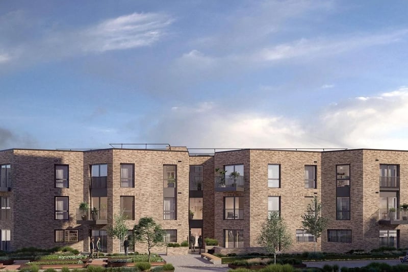 The guide price of a new two bedroom flat at the Home X development in Lewes Road, Brighton is £408,825