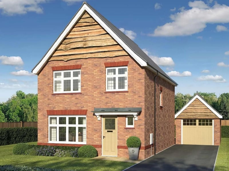 Three bed, detached house in Oving Road, Chichester priced at £439,950