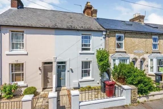 Two bed terraced house in Caledonian Road, Chichester priced £440,000