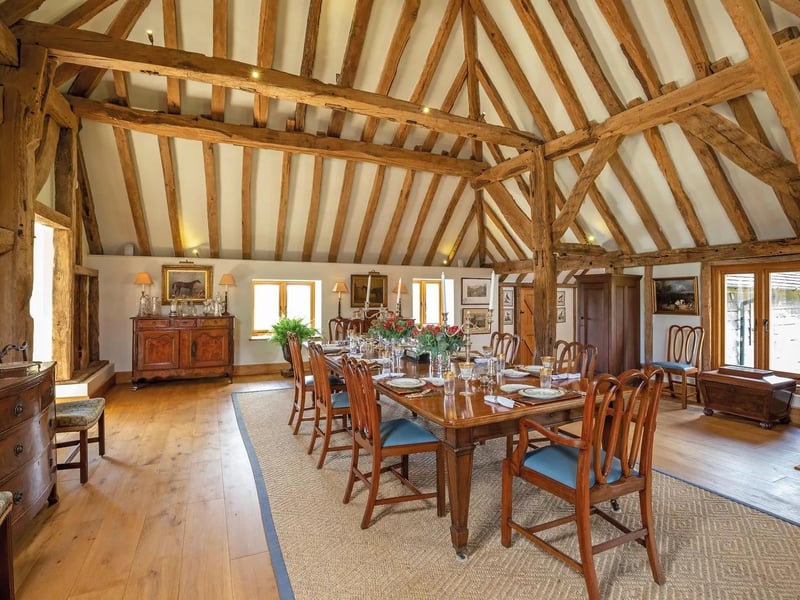 The dining room