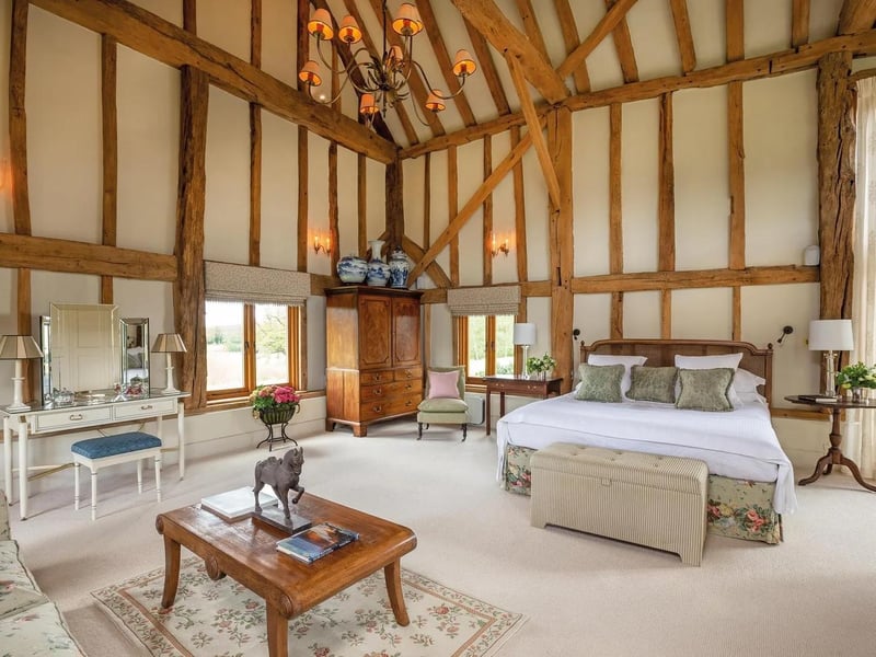 The master bedroom