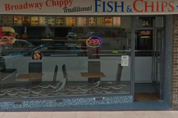 Broadway Chippy in The Broadway has 4.6 out of five from 130 reviews on Google. Photo: Google
