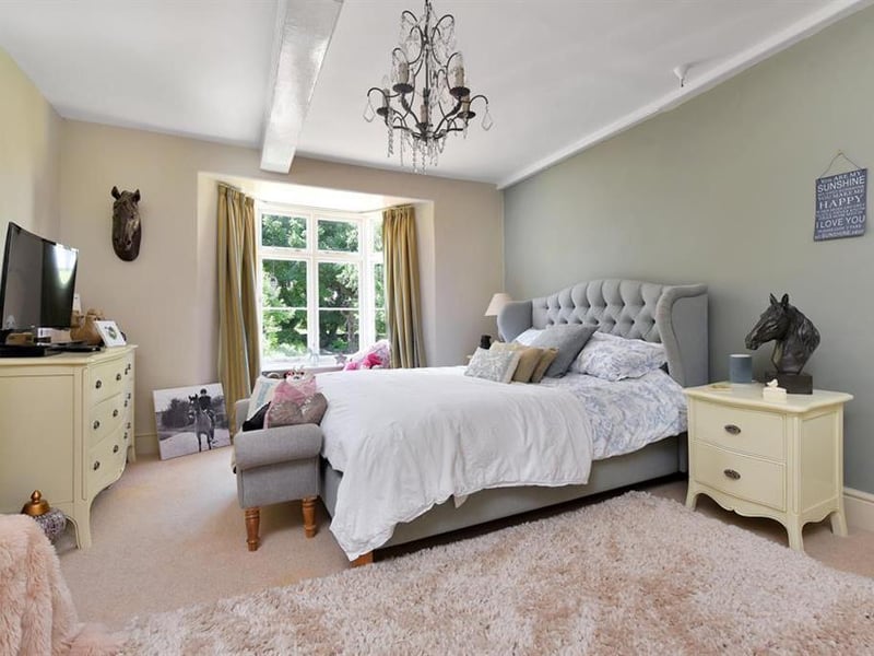A Northamptonshire five-bedroom home home complete with more than an acre of land, a mooring and a fishing rights is on the market.
(Listed by Sharman Quinney and marketed by Rightmove).