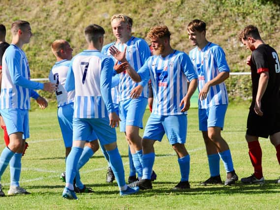Action and goal celebrations from Worthing's 2-1 victory at home to Wick / Pictures: Stephen Goodger