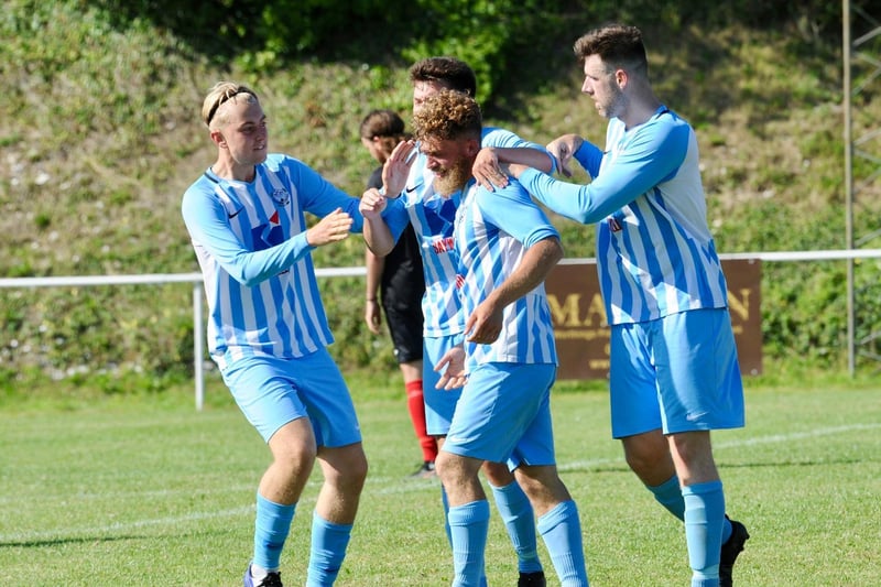 Action and goal celebrations from Worthing's 2-1 victory at home to Wick / Pictures: Stephen Goodger