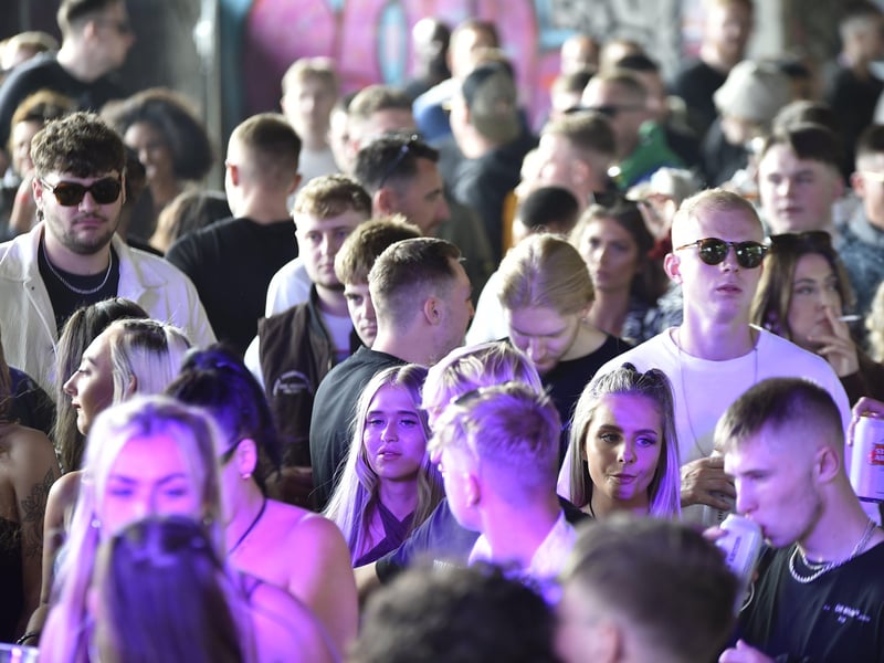 Mixology music event under the Nene Parkway bridge at Orton Mere. Pictures: David Lowndes