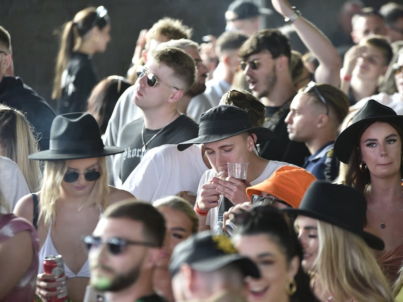Mixology music event under the Nene Parkway bridge at Orton Mere. Pictures: David Lowndes