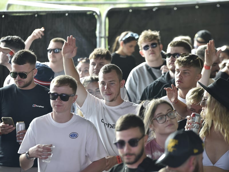 Mixology music event under the Nene Parkway bridge at Orton Mere. Pictures: David Lowndes