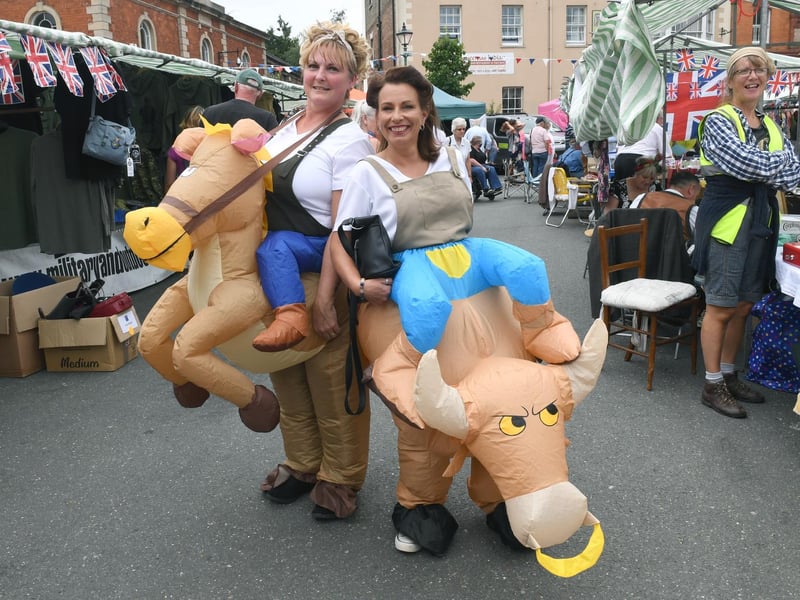 A 40s event is taking place in Alford to mark the VJ Day anniversary.