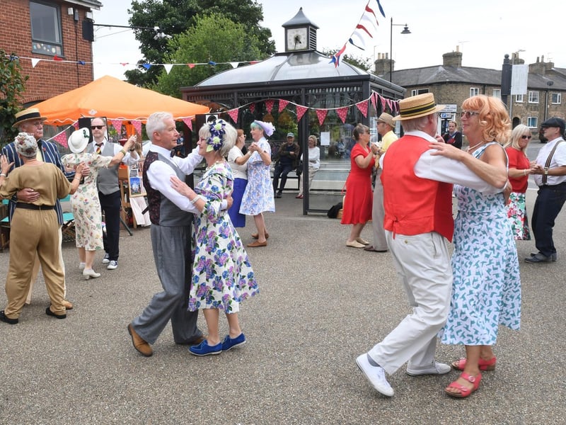 A 40s event is taking place in Alford to mark the VJ Day anniversary.