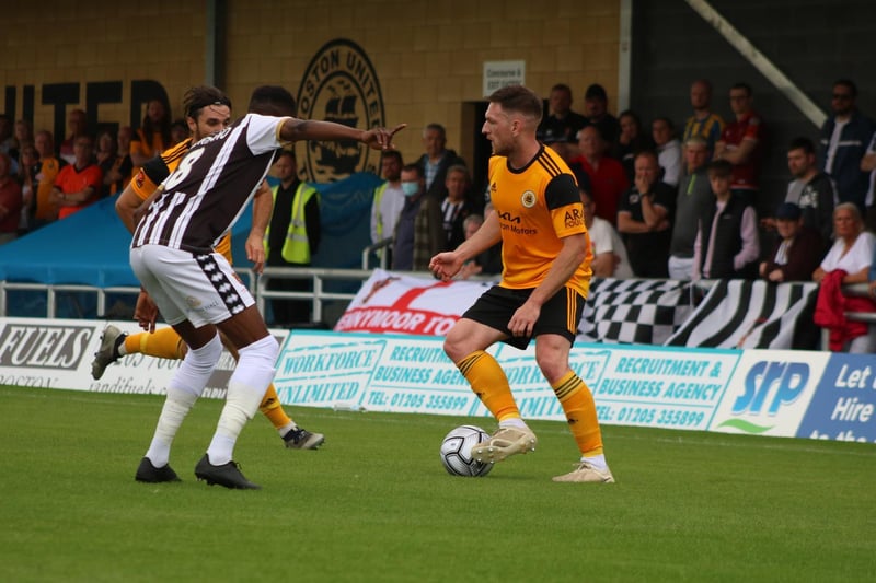 Boston United 1 Spennymoor Town 2. Photo: Oliver Atkin