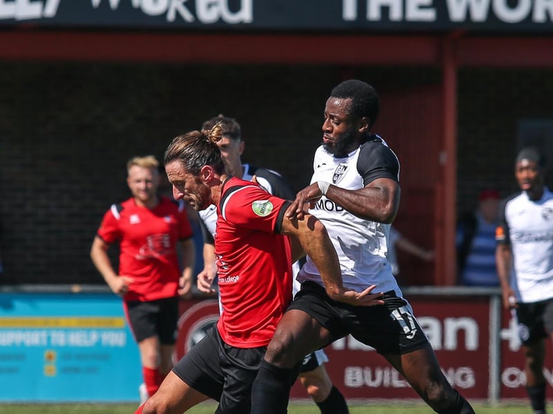 It was a losing end to Sergio Torres' time at Eastbourne Borough as the Sports lost 5-0 at home to Hampton and Richmond / Pictures: Andy Pelling