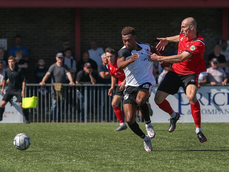 It was a losing end to Sergio Torres' time at Eastbourne Borough as the Sports lost 5-0 at home to Hampton and Richmond / Pictures: Andy Pelling