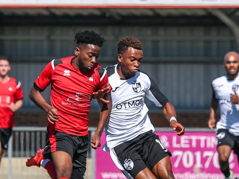 It was a losing end to Sergio Torres' time at Eastbourne Borough as the Sports lost 5-0 at home to Hampton and Richmond / Pictures: Andy Pelling