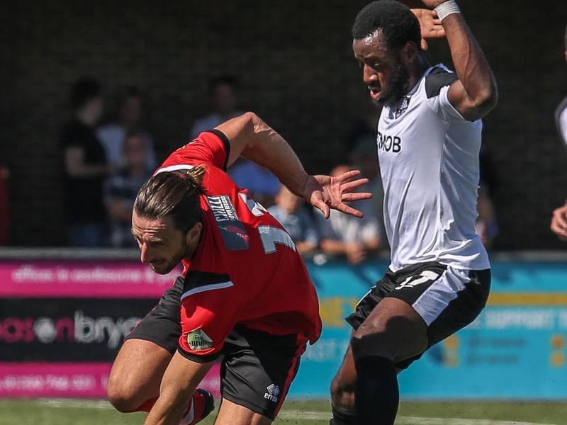 It was a losing end to Sergio Torres' time at Eastbourne Borough as the Sports lost 5-0 at home to Hampton and Richmond / Pictures: Andy Pelling