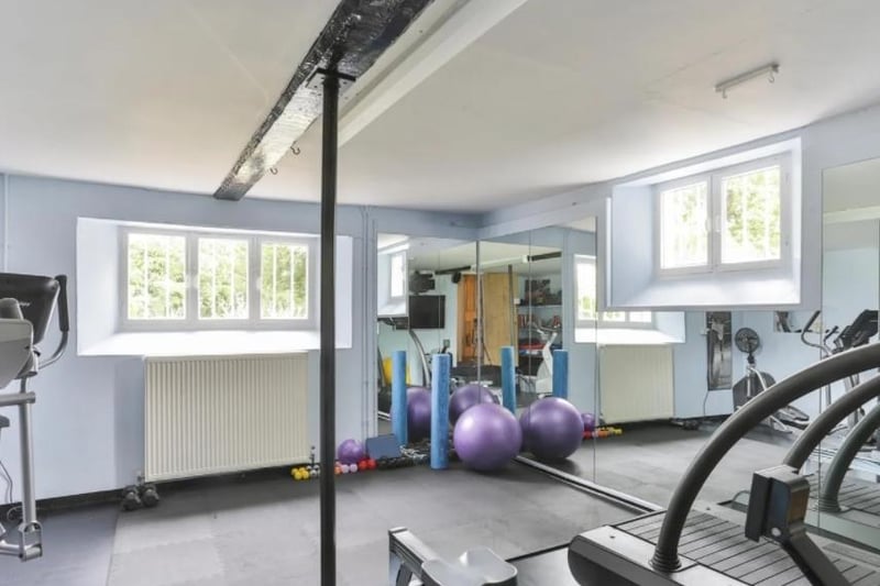 Imagine having this gym to yourself.