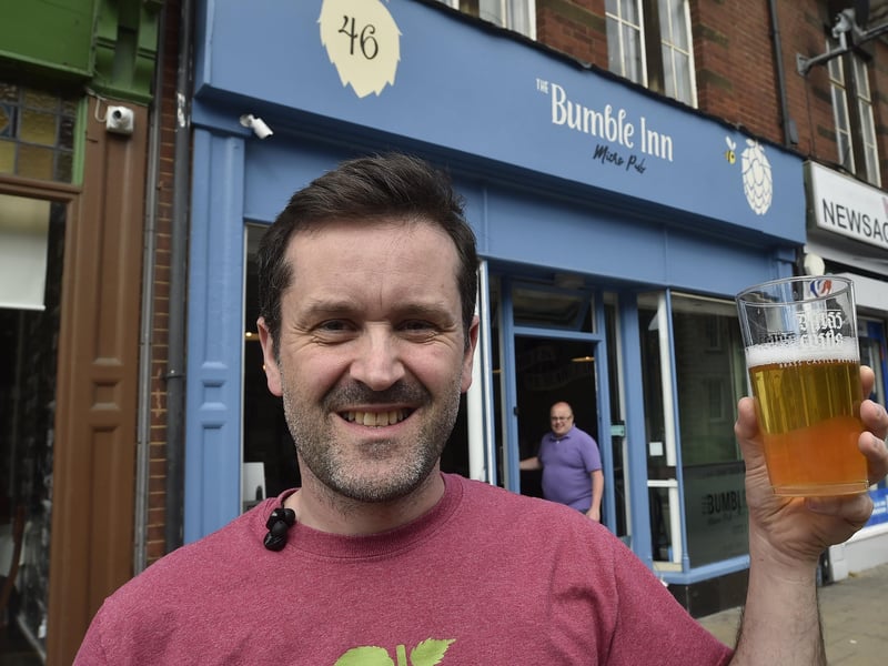 The Bumble Inn, Westgate, city centre: “Micro pub close to the station and city centre.”