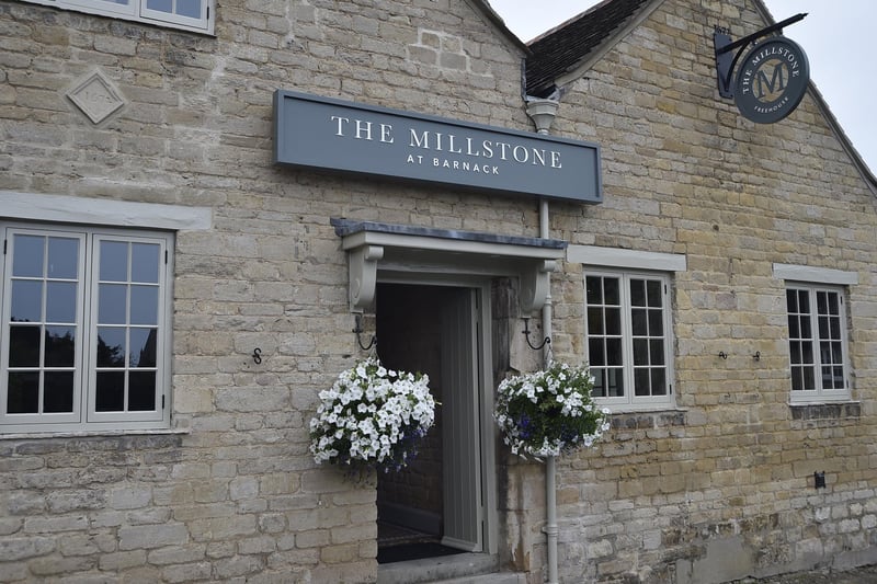 The Millstone,  Millstone Lane, Barnack: “Nice country pub with great food and excellent service.”