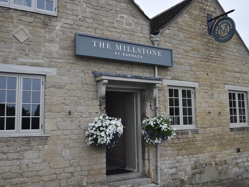 The Millstone, Millstone Lane, Barnack: “Nice country pub with great food and excellent service.”