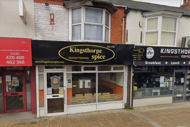 Kingsthorpe Spice, in Alexandra Terrace, has a 4.7 out of five star rating from 56 Google reviews