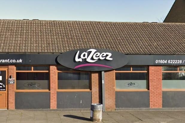 Lazeez, in Barrack Road, has a 4.5 out of five star rating from 206 Google reviews