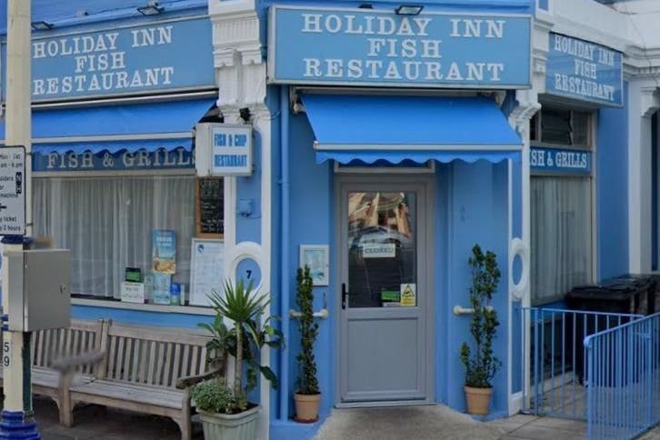 Holiday Inn Fish and Chip Restaurant in Carlisle Road has 4.5 stars from 419 reviews on Google. Photo: Google