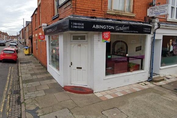 Abington Tandoori, in Adnitt Road, has a 4.5 star rating out of five from 65 Google reviews