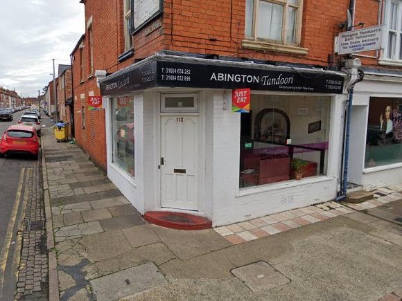 Abington Tandoori, in Adnitt Road, has a 4.5 star rating out of five from 65 Google reviews