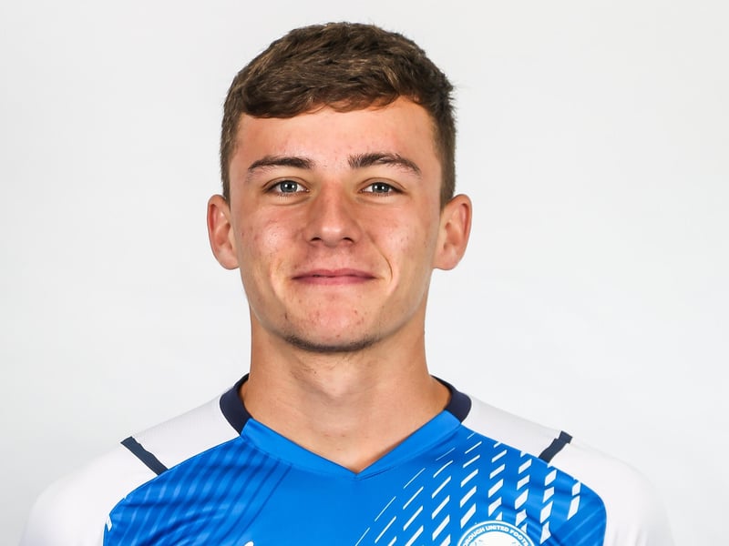 As discussed already, Jack Marriott, Joel Randall and Harrison Burrows (pictured). Pym is the goalkeeper obviously, Joe Tomlinson to cover both defensive flanks, Idris Kanu to cover forward positions and Ethan Hamilton if even more height is required!