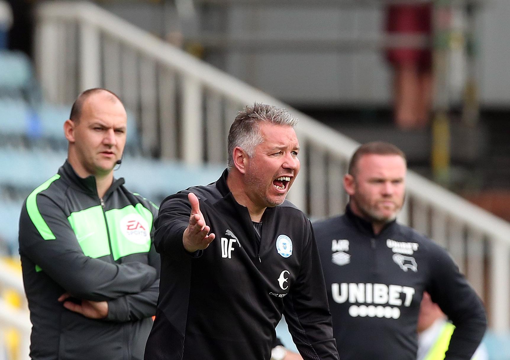 Posh boss Darren Ferguson.