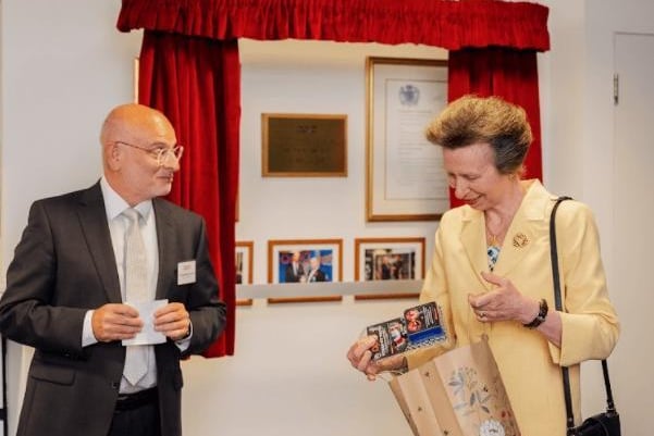 Her Royal Highness The Princess Royal recently visited OPRO