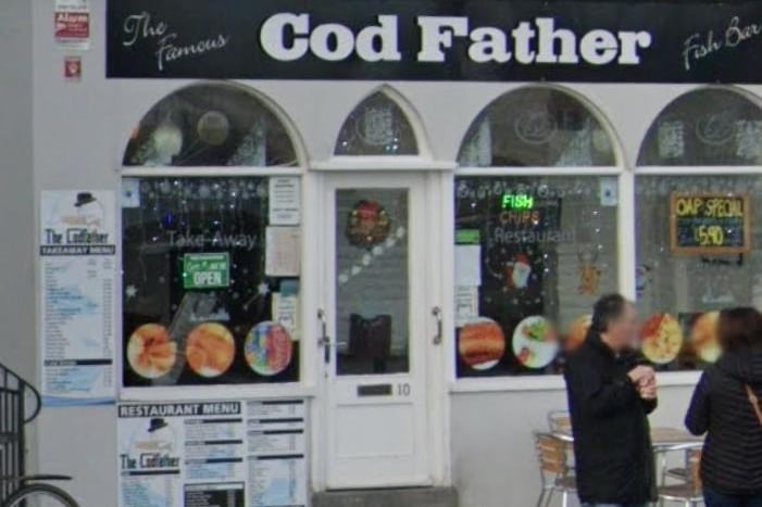 The Codfather Fish Bar in East Parade, Hastings has 4.5 stars from 551 reviews on Google. Photo: Google