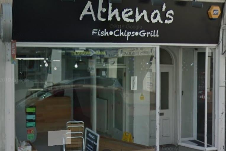 Athena's in Western Road, Bexhill-on-Sea has 4.7 stars from 142 reviews on Google. Photo: Google
