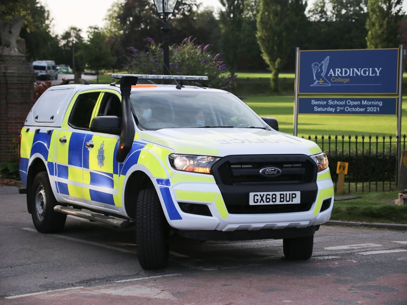 Incident at Ardingly College. Photo by Eddie Mitchell.
