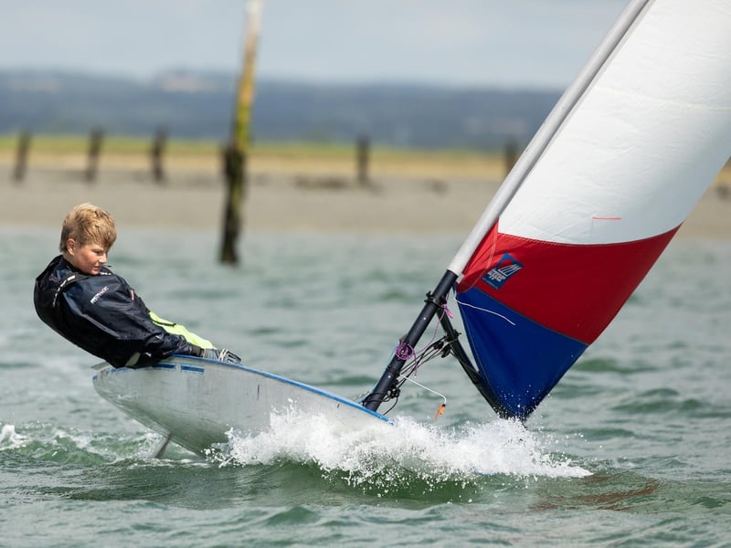 Action on the water at Junior Fortnight, one of the annual highlights of the Itchenor Sailing Club programme / Picture: Chris Hatton
