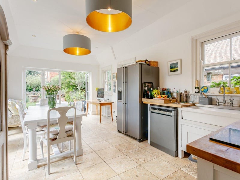 The breakfast room has bi-fold doors and two sets of French doors that lead to the garden. SUS-210817-150430001
