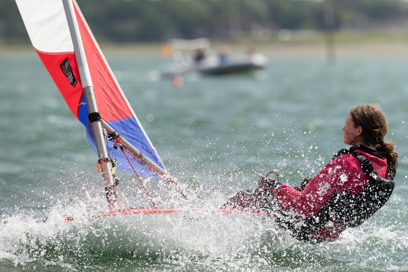 Action on the water at Junior Fortnight, one of the annual highlights of the Itchenor Sailing Club programme / Picture: Chris Hatton