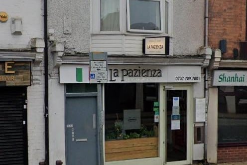 La Pazienza, in Wellingborough Road, has a 4.8 out of five rating from 252 Google reviews