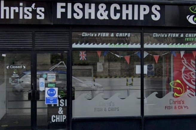 Chris's Fish and Chips in Upper Brighton Road, Worthing has 4.7 out of five stars from 12 reviews on Google. Photo: Google